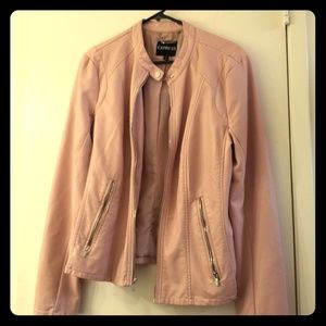 Express Moto Jacket BLUSH XL